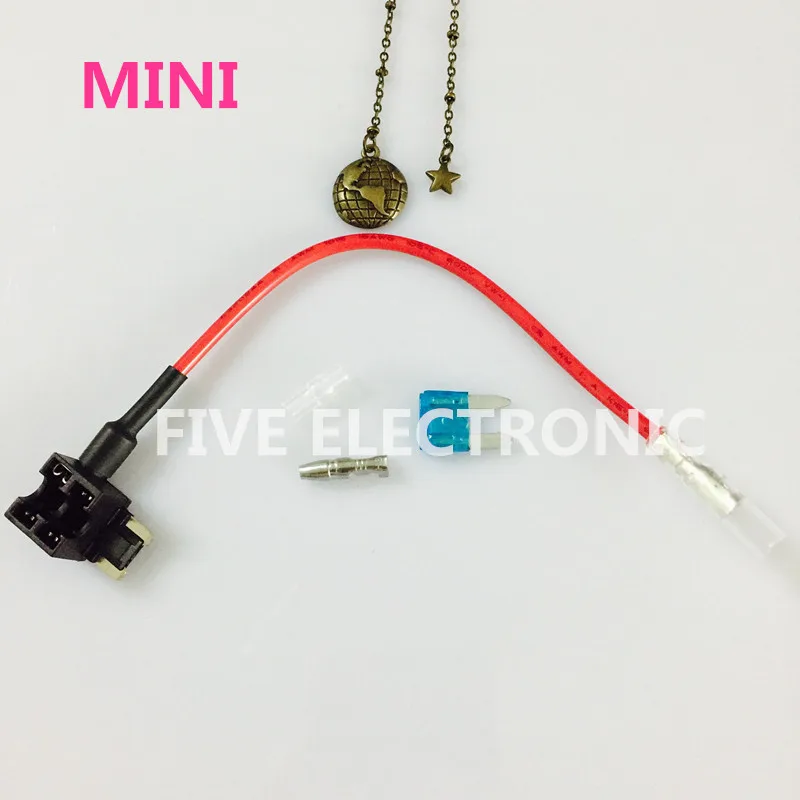 MINI Auto CAR fuse box Fuse Holder for Auto Car Take electrical appliances With cable Small Plug. Free mini fuse & terminal
