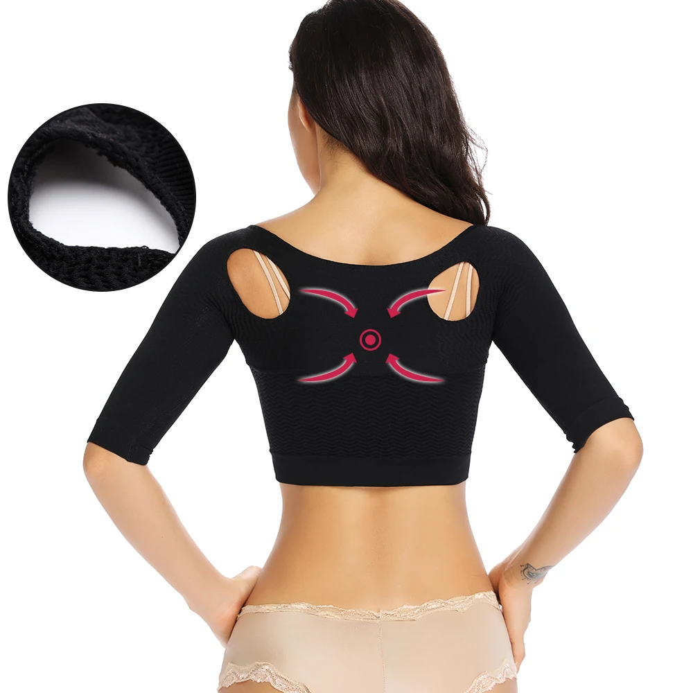 Body Shaper Women Arm Shaper Chest Posture Corrector Slimming Underwear Push Up Tops Crop Control Arm Surgery Long Sleeves Body Shaper Women Arm Shaper Chest Posture Corrector Slimming Underwear Push Up Tops Crop Control Arm Surgery Long Sleeves