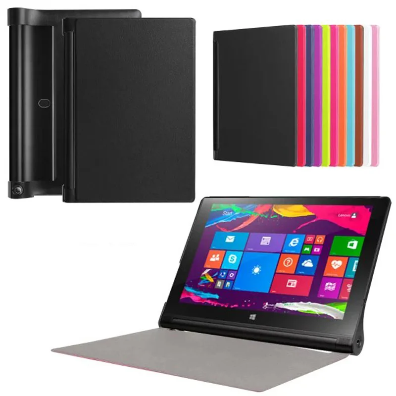 

New Ultra Thin Slim Magnetic Folio Stand Leather Case Smart Sleeve Cover For Lenovo Yoga Tablet3 3 850F YT3-850M 850L 8" Tablet