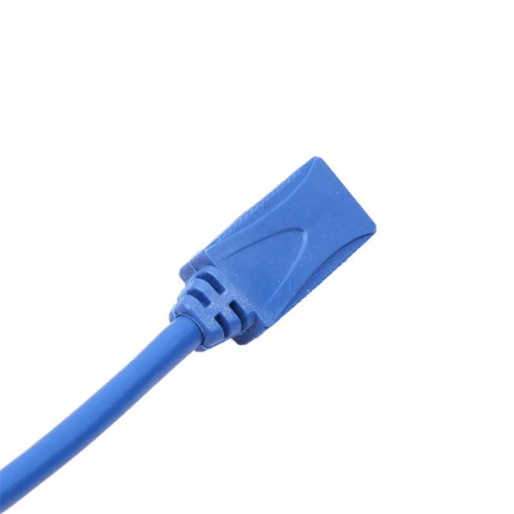 Надежный Горячая USB 3,0 штекер к гнездовой розетке 0,5 м супер быстрый УДЛИНИТЕЛЬ шнур