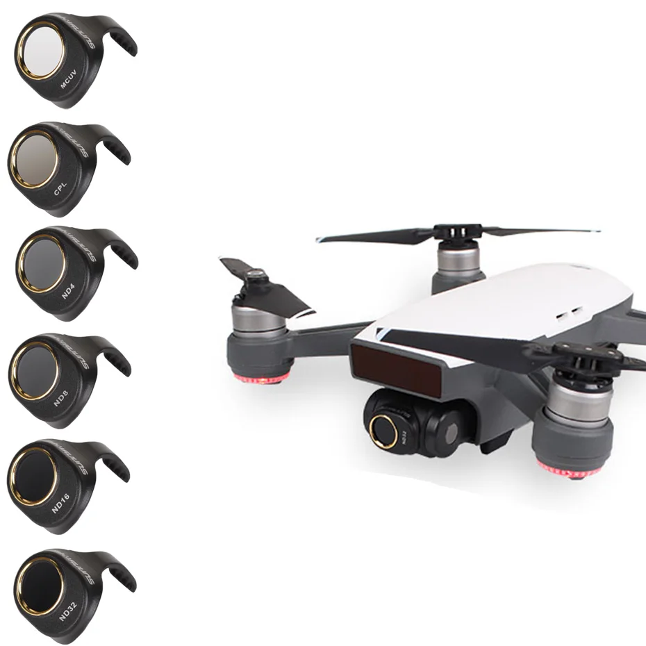 Поляризационные фильтры CAENBOO Spark Drone UV MCUV многослойные с покрытием для DJI Gimbal