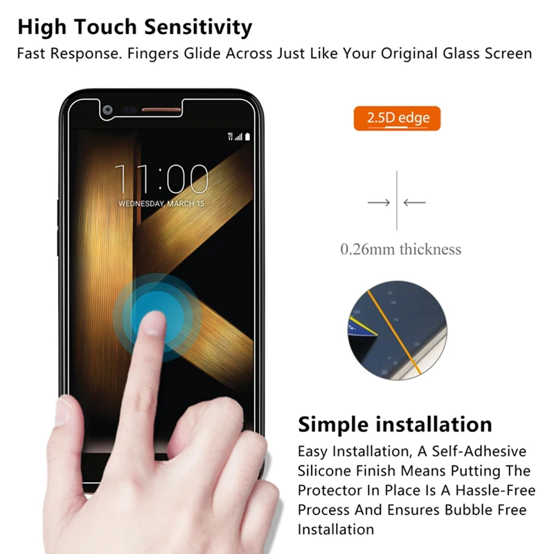 Закаленное защитное стекло для LG K10 K10 Pro K30 power для LG K11 Plus K20 V, защитное стекло для LG X power 2