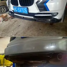 Передний и задний бампер из углеродного волокна, спойлер и диффузор для BMW F07 5 серии GT525 GT535 GT528 2010