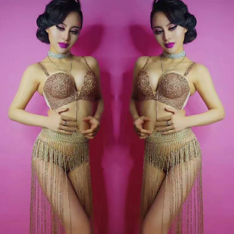 Sexy-Sparkly-Tassel-Bikini-JAZZ-Dj-Costume-Nightclub-Modern-Female-Singer-Pole-Dance-Clothing-Show-DS (5)