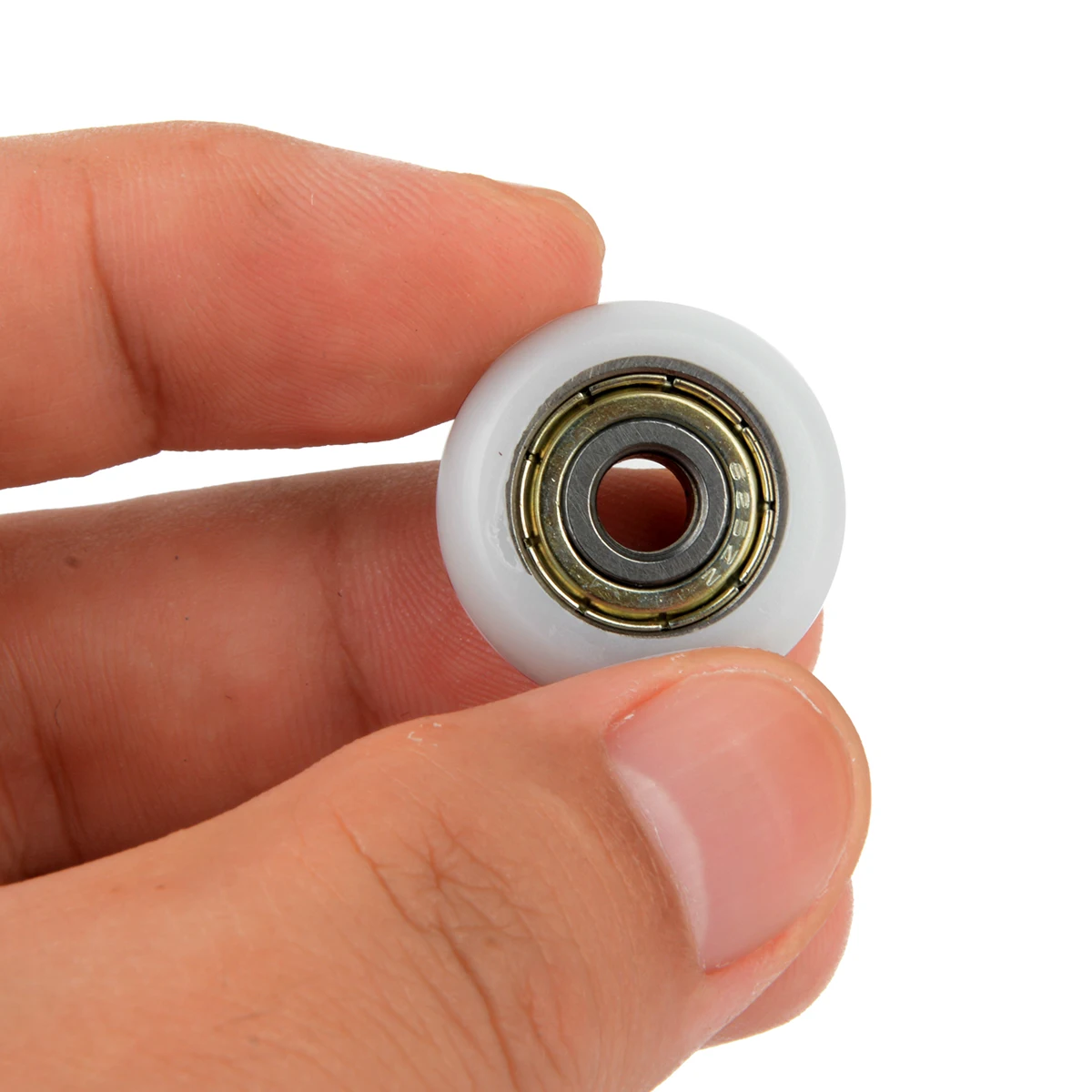 10pcs High Carbon Steel Pulley Ball Bearings 5*23*7mm New Nylon Plastic Carbon Steel Pulley Wheels Groove Ball Bearings