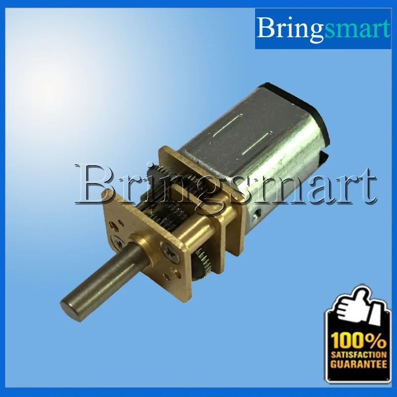 

Bringsmart 2pcs GA12-N20 DC 12V Gear Motor 50-500rpm Gear Motor Electronic Lock Motor 6V DC Reduction Motor