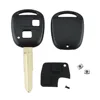 Kit de reparación de 2 botones para llave remota carcasa de goma para llave de coche Toyota Yaris, cubierta de carcasa con hoja sin cortar ► Foto 2/3