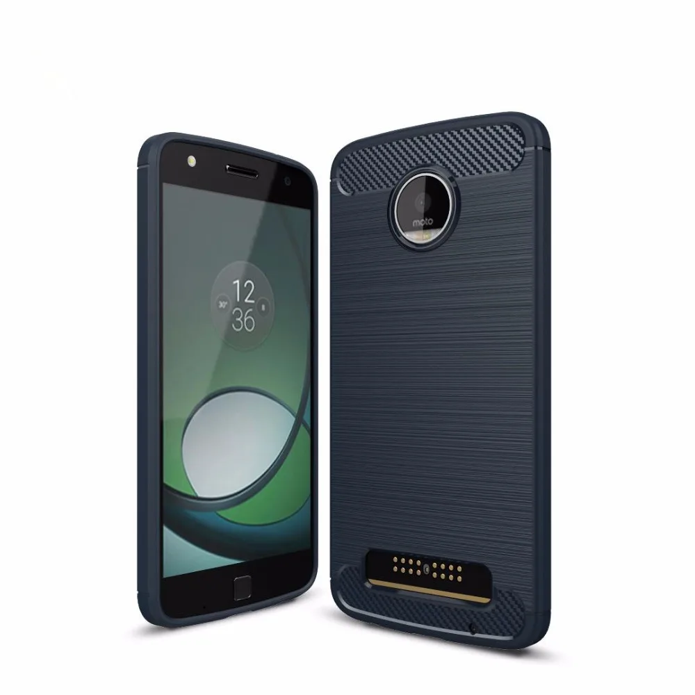 Роскошный мягкий чехол бампер для MOTOROLA moto Z2 Force Z3 Play телефона аксессуары Moto Z play C