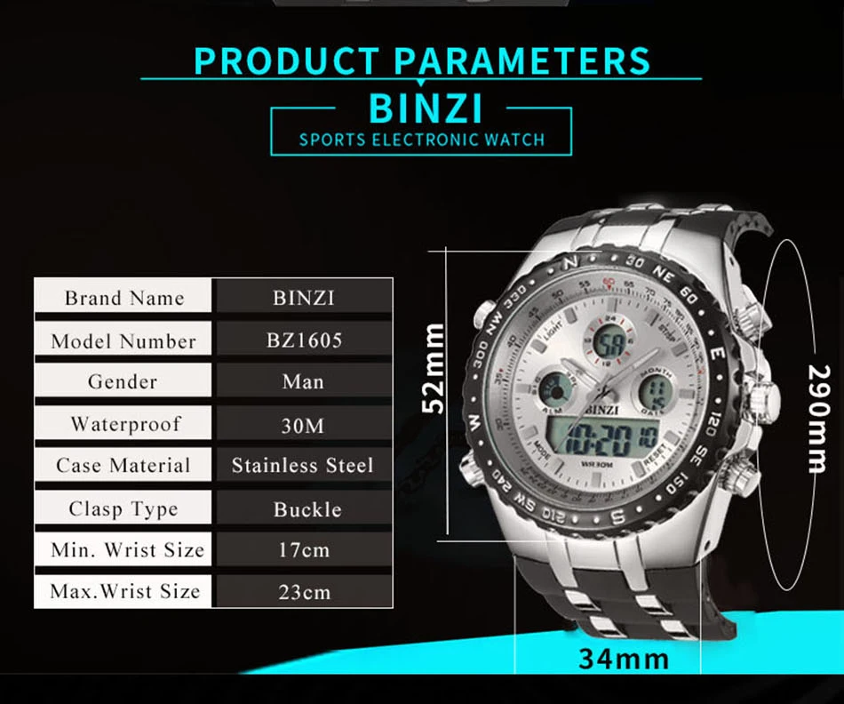 BINZI DUAL DISPLAY WATCH (2)