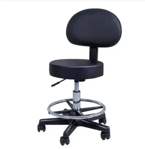 Beauty chair rotary lifting stool explosion-proof stool barber chair work bench hairdressing salon rotary stool round pulley mas