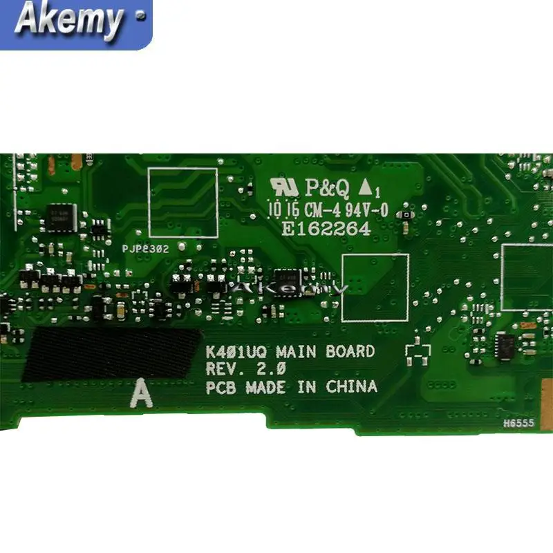 AK K401UB материнская плата для ноутбука I7-6500 процессор GT940M для ASUS K401U A401UB K401UQ тест материнской платы K401UB тест ОК