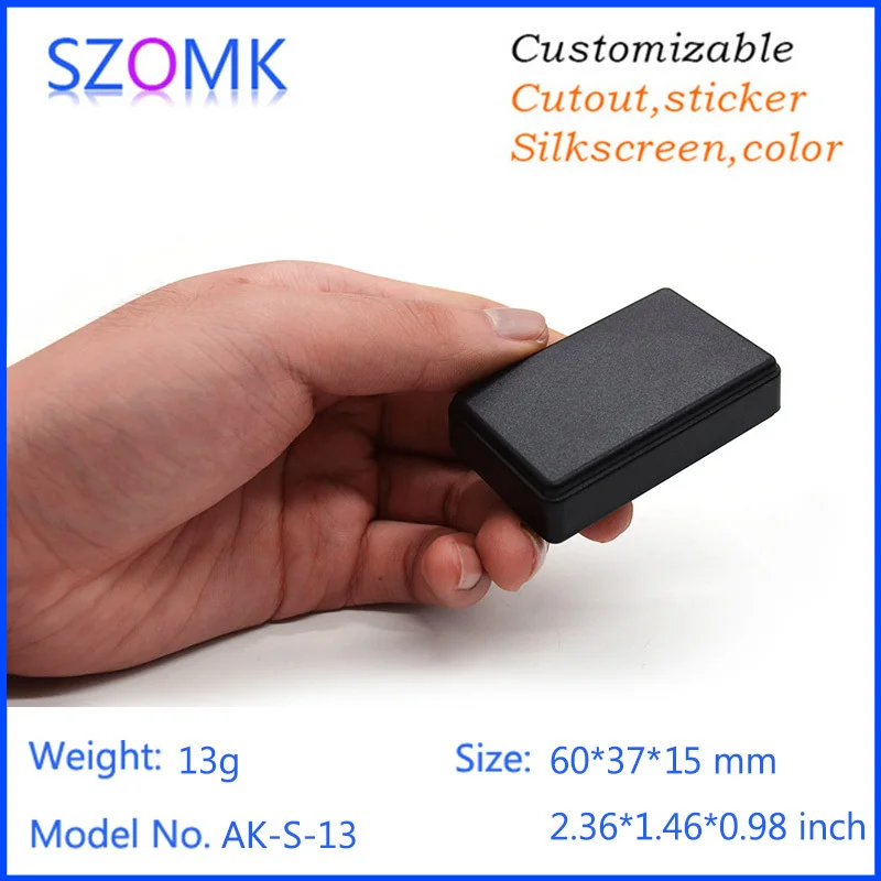 plastic enclosure for electronics control box szomk diy enclosure junction box plastic housing small abs instrument enclosure distribution box black plastic box enclosure electronics case    (4).jpg