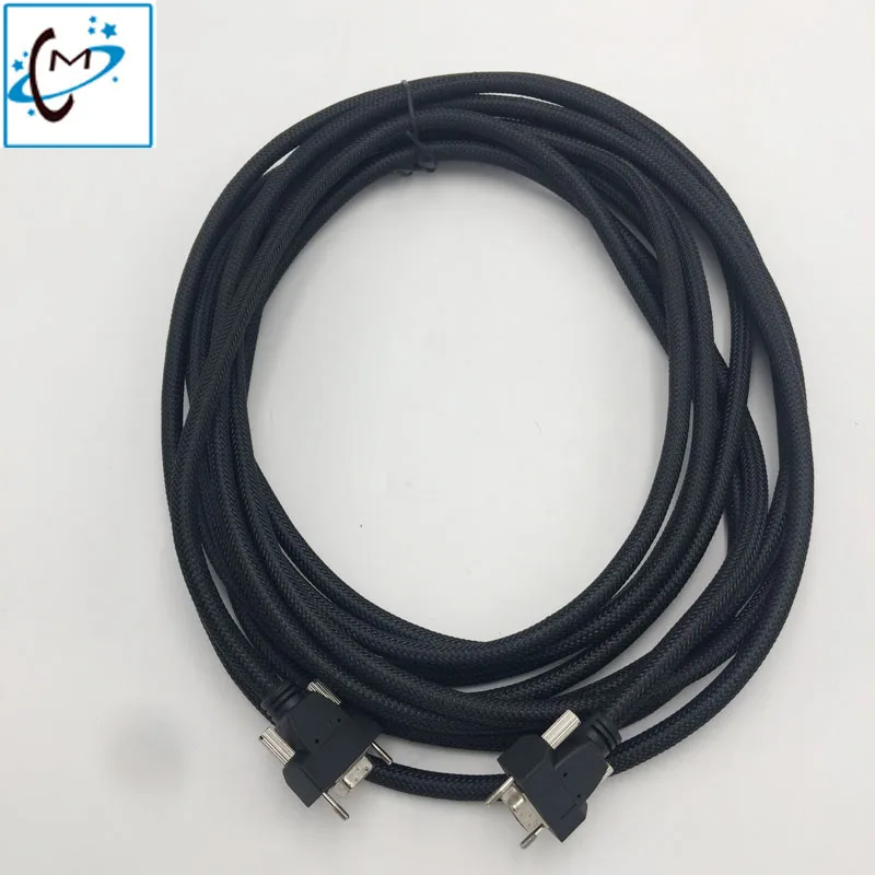 

4 Meter Xuli piezo printer plotter DX5 high density cable Eco solvent printer Allwin Human yeselan desigh 6 LVDS data cable