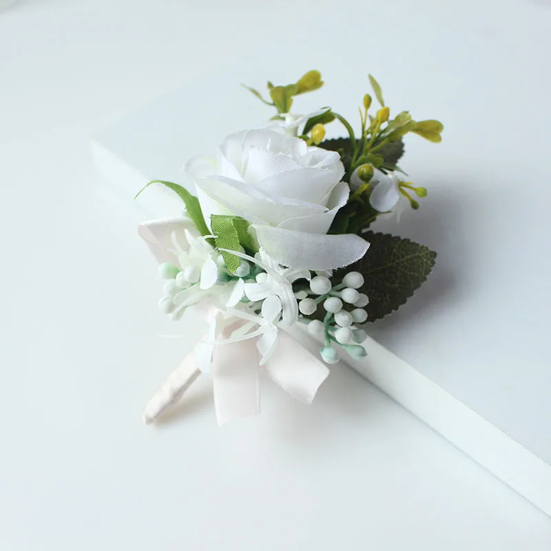 wedding boutonniere corsage groom  (27)