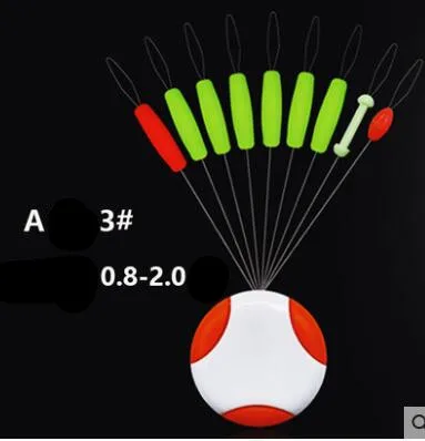 5 шт./компл. стопор рыболовного поплавка плавающий семизвездный дрейф Поплавок цилиндрический зимний Карп поплавок, рыболовные снасти - Цвет: 3