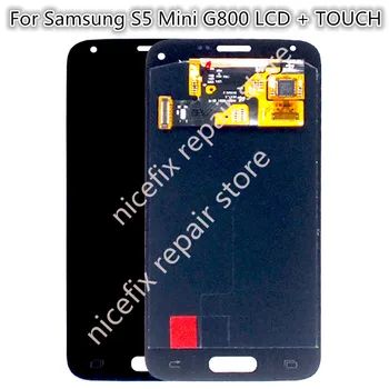 

100% Tested Super Amoled Replacement LCD for Samsung Galaxy S5 mini G800 G800F LCD display with touch screen digitizer Assembly