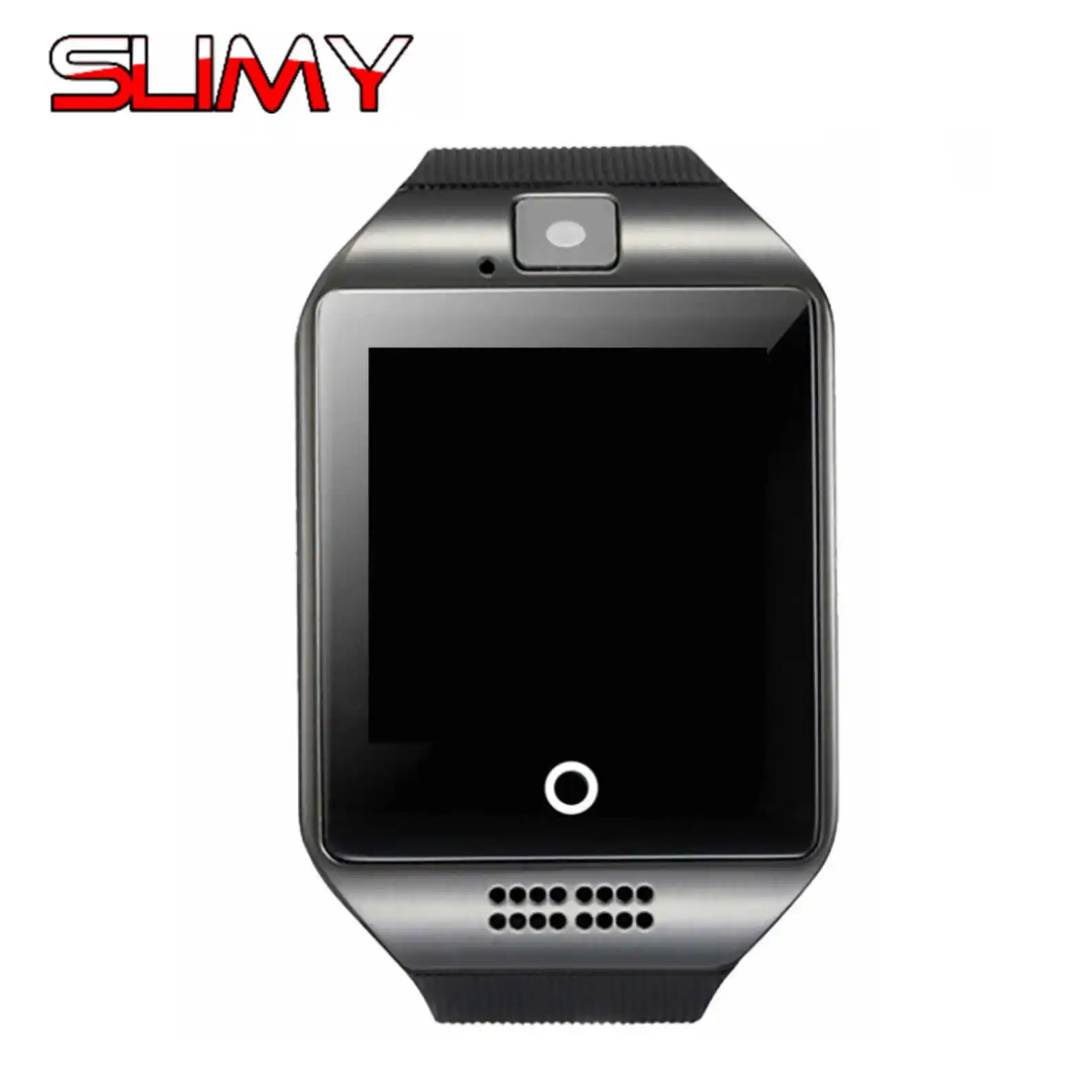 Slimy Smart Watch Q18 Bluetooth Wristwatch Support TF SIM Card Camera for Android Phones Support Multi