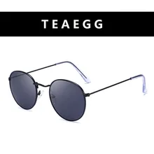 2019 Newest Sunglasses Retro Sunglasses Trendy Round Frame Sunglasses Colorful Reflective Sunglasses For Men and Women Trend stylish flecky round frame and golden leg design sunglasses for women