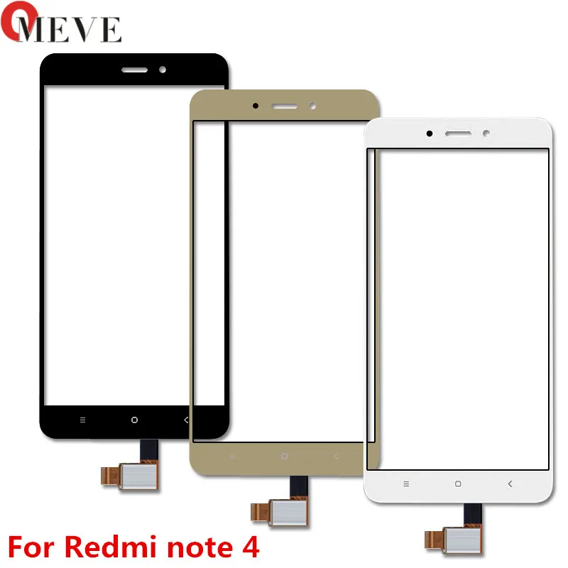 Сенсорная панель для Hongmi Note 4 4X 4A Xiaomi Redmi TP сенсорный экран стекло дигитайзер