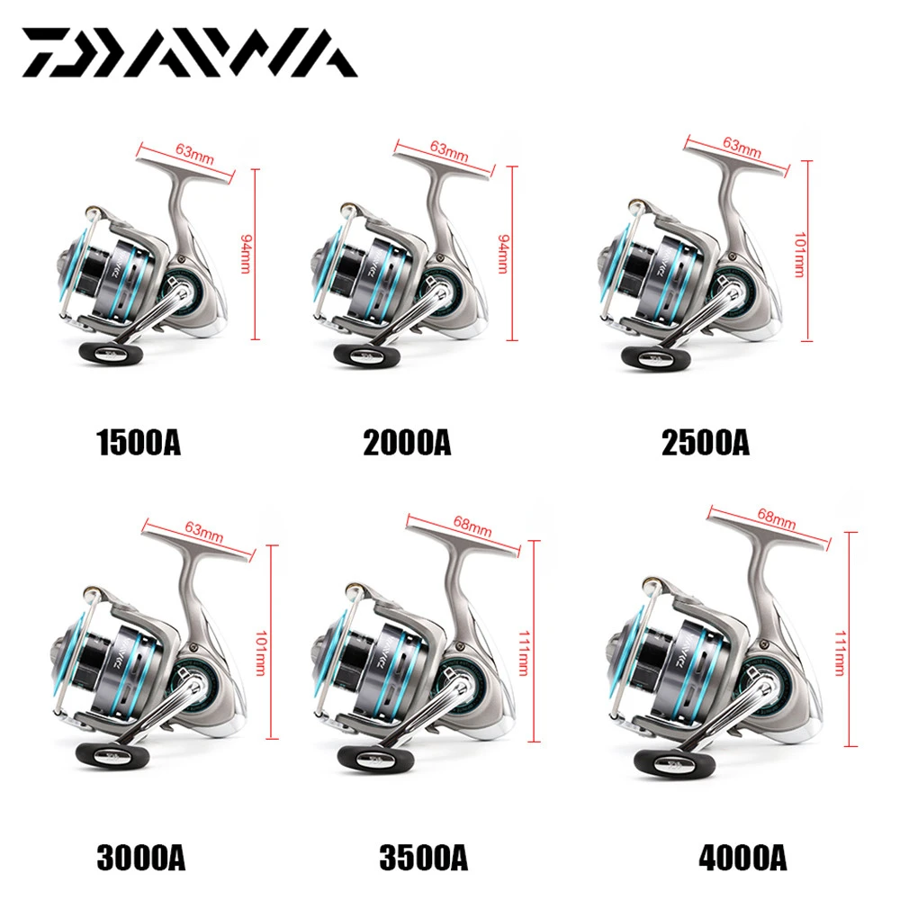 Рыболовная катушка DAIWA PROCASTER A 1500 2000 2500 3000 4000 рыболовная Катушка для спиннинга 7BB