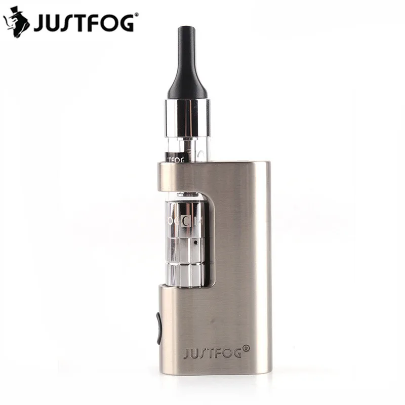 

100% Original Justfog C14 Compact Kit Vaporizer 900mAh Battery Starter Kit With C14 Atomizer 1.6ohm E Cigarette Vape Box