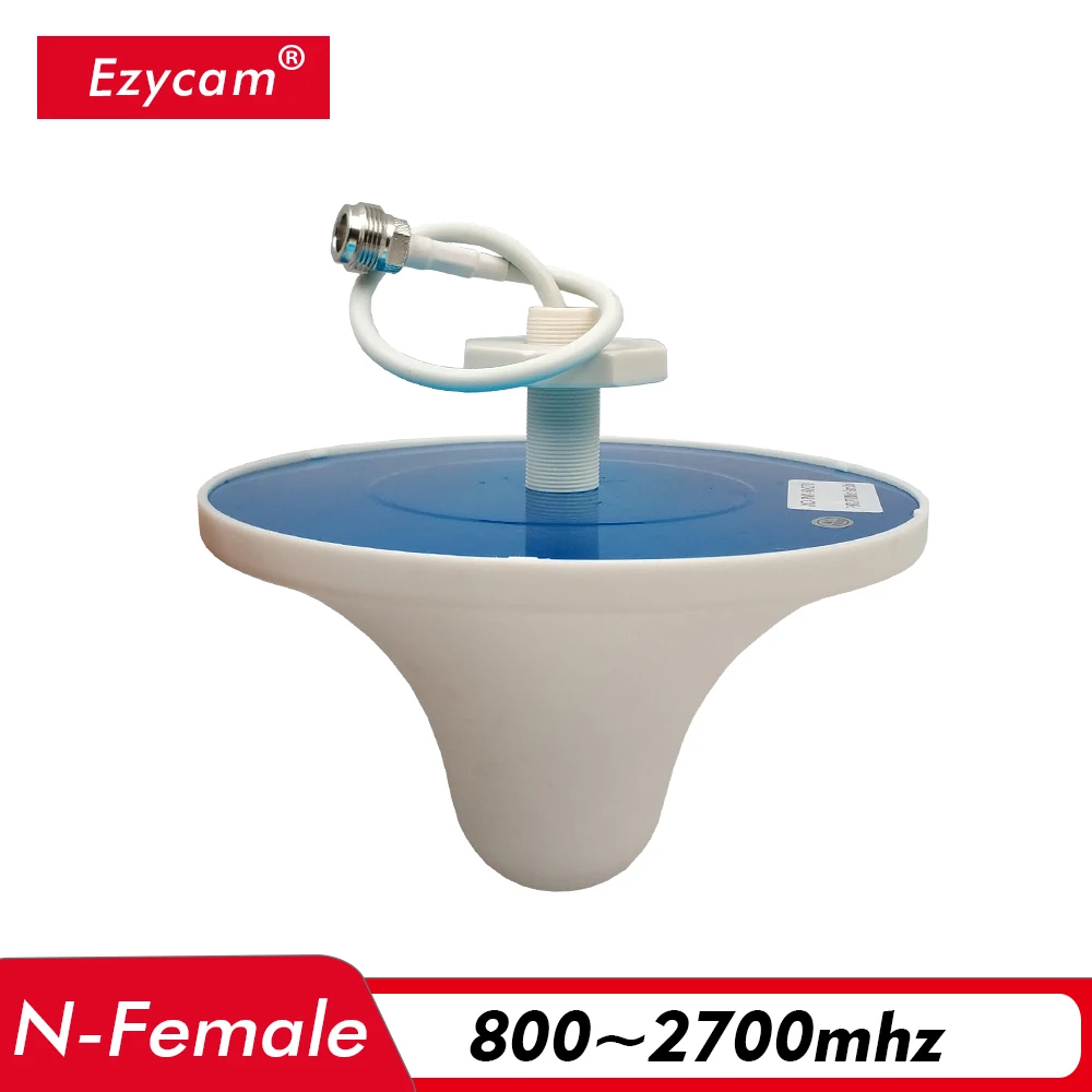 

Indoor Ceiling Antenna 800~2700mhz N-Female 0.3m 3dBi Mushroom Antenna for 2G 3G 4G Signal Repeater Cell phone Signal Amplifier