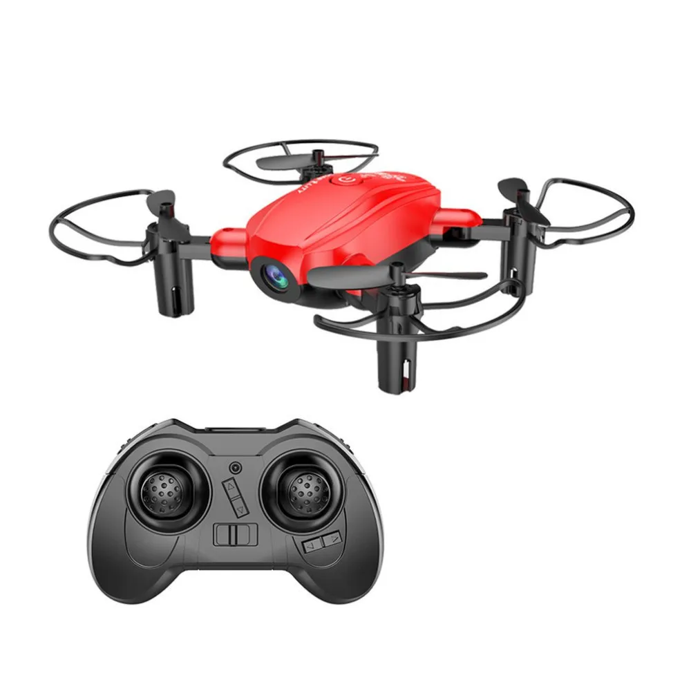 D10WHD Стильная форма Дрон с 0.3MP HD камера Wi Fi Quadcopter Дрон мобильный RC Headless режим вертолет с одной клавишей Return