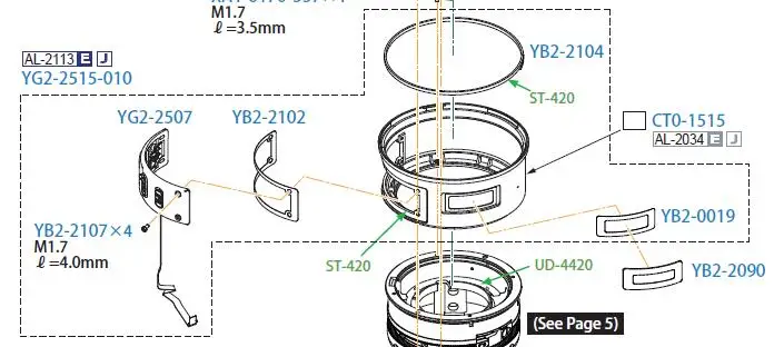 Новый и оригинальный для Cano EF 70-200 мм f/2 8 L IS II USM линза указательный рукав в сборе