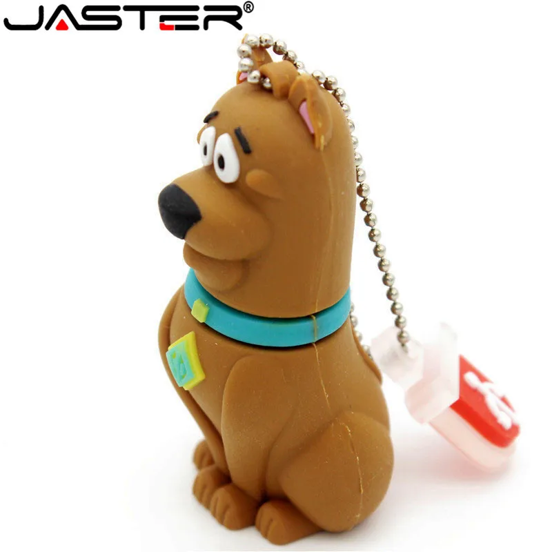 JASTER Новое поступление мини USB флеш-накопитель с мультяшной собакой 4 ГБ 8 ГБ 16 ГБ 32 ГБ 64 Гб карта памяти подарок реальная емкость