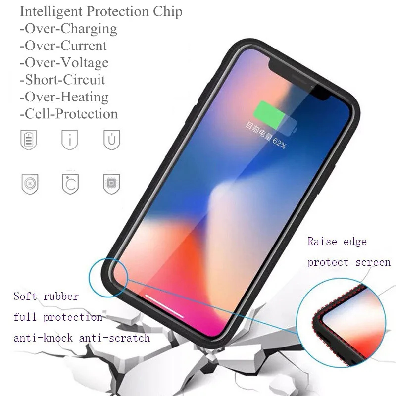 HST Battery Case for IP XS XS MAX 4000 mah (1)