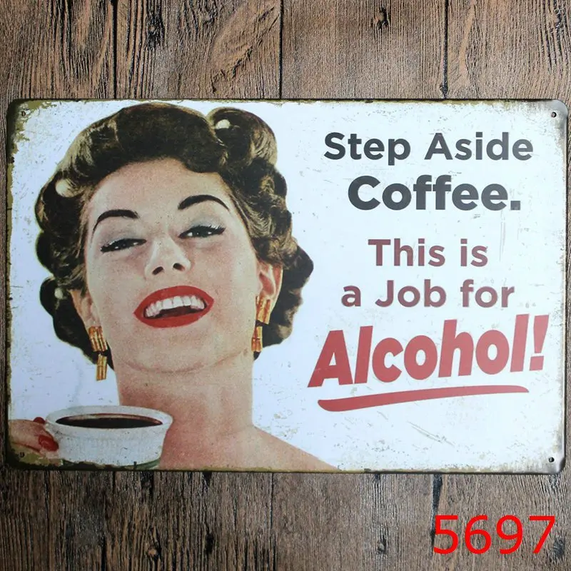 Металлический постер в стиле ретро сексуальные женские винтажные жестяные вывески Прачечная Кухня Кофе напиток торт картина Настенный декор железная наклейка YN047
