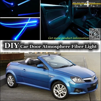

interior Ambient Light Tuning Atmosphere Fiber Optic Band Lights For Holden Tigra Inside Door Panel illumination (Not EL light)