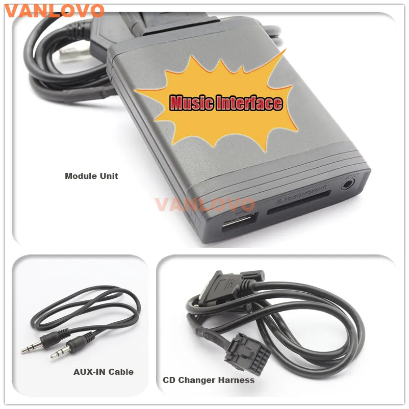 Yatour музыка Changer AUX SD USB MP3 Интерфейс для ford Радио 4050 RDS Eon | 4600 CD N Nu | CDR 4600 | 5000 RDS Eon | 6000mne mp3