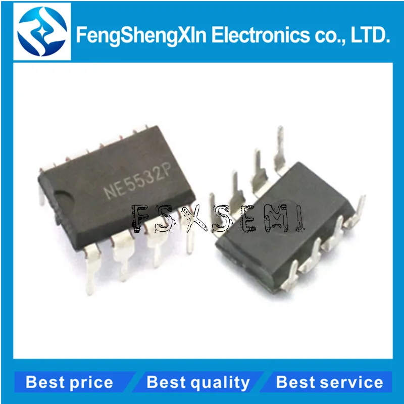 

10pcs/lot NE5532P NE5532 DUAL LOW-NOISE OPERATIONAL AMPLIFIERS IC DIP-8