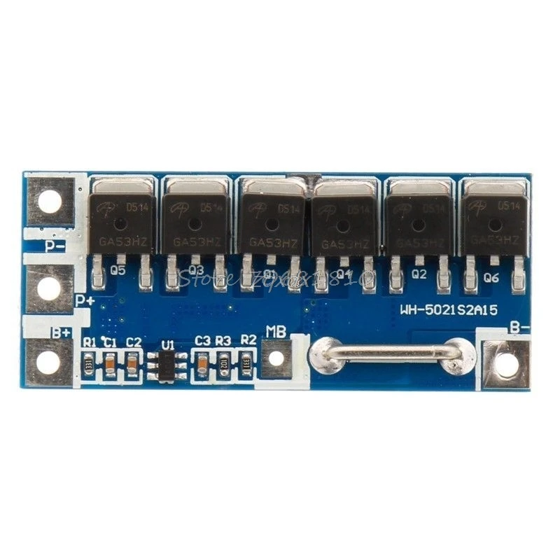 

2 S Lithium-ion PCM BMS Battery Protection Board 15A 7.4 V LiMn2O4 Balance Z09 Drop ship