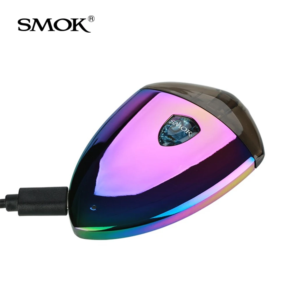Original SMOK Rolo Badge Starter Kit built in 250mAh Battery All-in-One Pod System 2ml with LED Light Electronic cigarette kit Original SMOK Rolo Badge Starter Kit built in 250mAh Battery All-in-One Pod System 2ml with LED Light Electronic cigarette kit