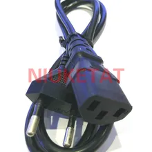 1 шт., штепсельная вилка европейского стандарта, шнур питания переменного тока, 1 м, 100 см, 3 штепсельные контакты, светодиодный светильник 2835, 5050, адаптер питания, штепсельная вилка европейского стандарта, кабель для зарядки