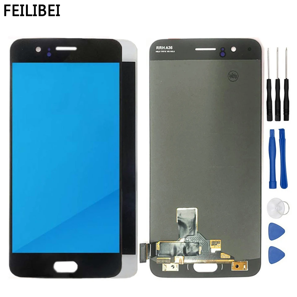 

100% Original For Oneplus 5 LCD Display + Touch Screen Digitizer Assembly Replacement Part for One Plus Five 5.5 inch