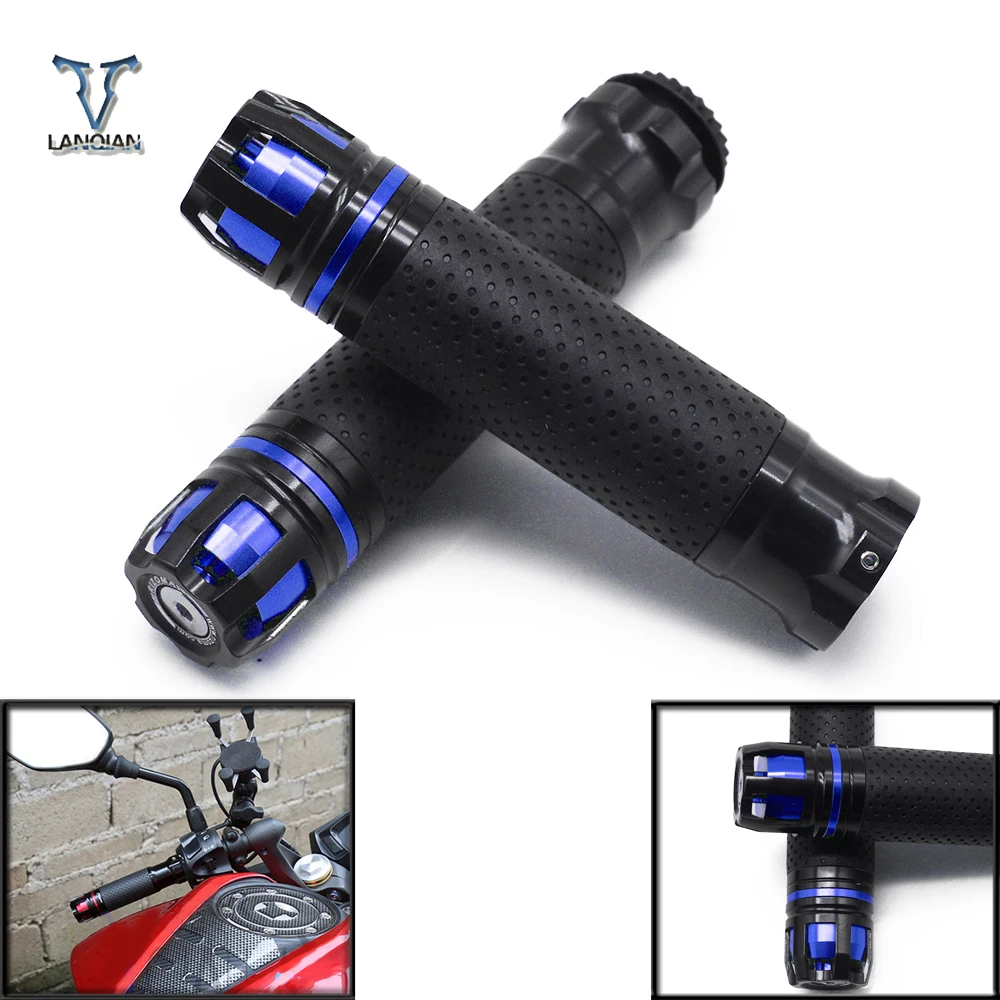 

Free Shipping 7/8"22MM Motorcycle CNC Handle Grips Motorbike Handlebar Ends for Kawasaki H2 h2r zzr1400 ZX1400 S VERSION zx10r