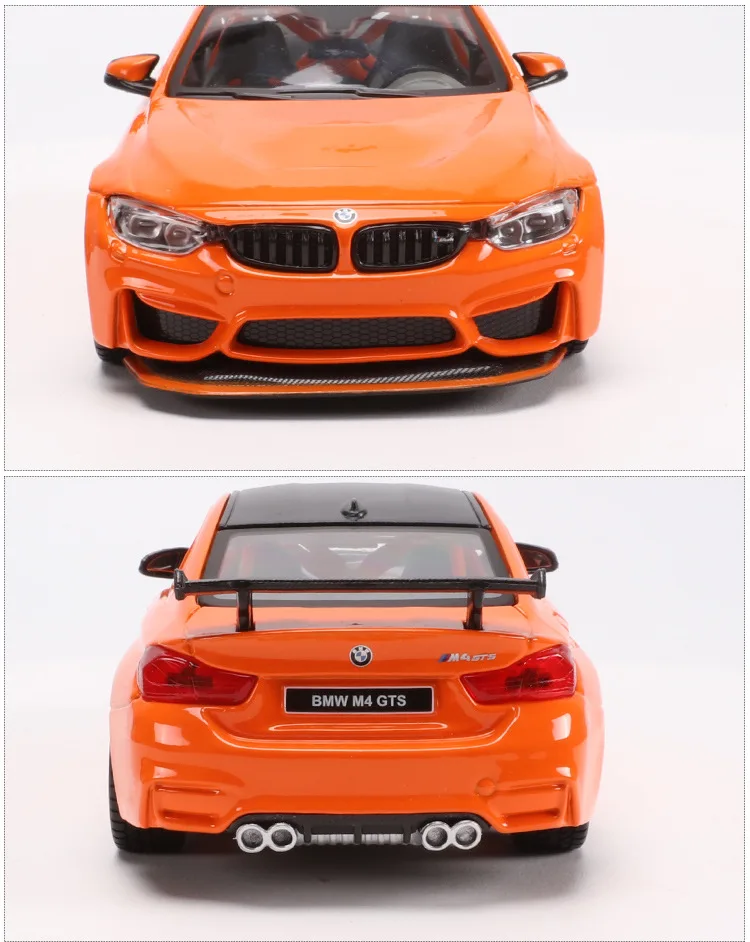 Maisto 1:24 имитация сплава супер игрушка модель автомобиля для BMW M4 GTS с рулевым колесом управление переднее колесо рулевое управление коллекция подарок