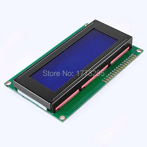 

Hot Sale 5V 2004 20X4 Character LCD Display Module Controller Blue Blacklight For Arduino UNO R3 / MEGA2560 Free Shipping