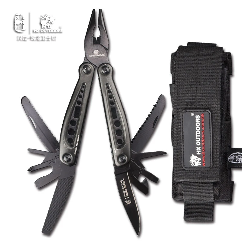 

HX OUTDOORS TD-03HH Multifunctional Defenders Camping Survival Knife Multi Tool Pliers Conbination Outdoor EDC Hand Tools