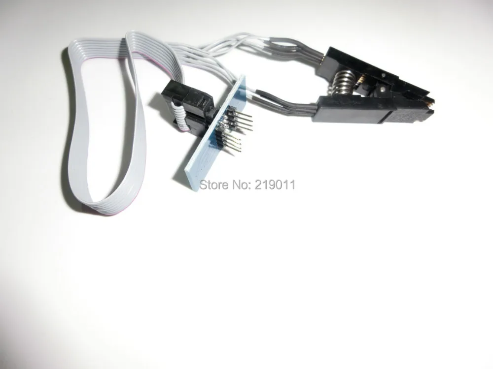 Тестовый зажим SOIC8 SOP8 для программирования EEPROM 93CXX/25CXX/24CXX встроенное