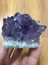 160-180g 100% sonho natural ametista cristal de quartzo cluster espécime cura