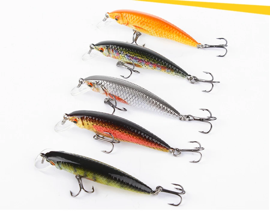 Mini Minnow Fishing Lures Crankbaits Set 05