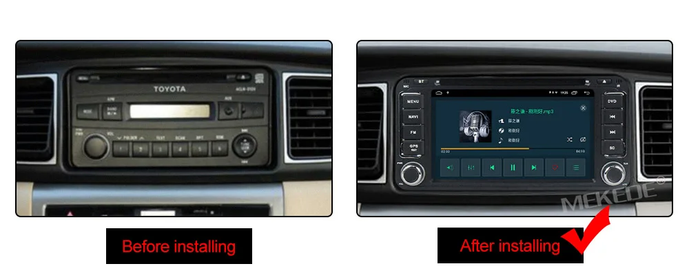 Top Free shipping!2G+32G android9.1 car radio player for Subaru Forester/Toyota Hilux yaris VIOS Camry Corolla RAV4 with gps navi 9