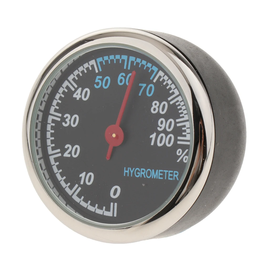  Car Vehicle Waterproof Hygrometer Battery Humidity Gauge Inside Outside Auto Temperature Meter Gauge Decoration NEW 