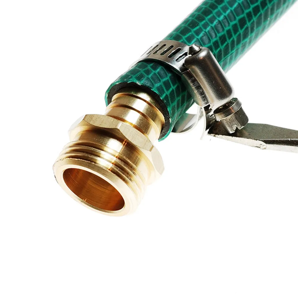 

Water Connector 2019 1 Set Garden Hose Repair Mender Kit Hose Connector 3/4 Male Female Connector Set