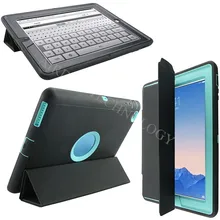 Smart Cover for 2 3 4 Armor Shockproof Leather Magnetic Stand Case with Wake/Sleep Function