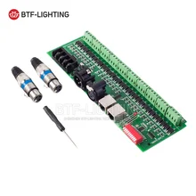 30 channel DMX 512 rgb LED strip controller dmx decoder dimmer driver DC9V-24V